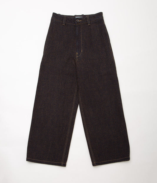 NOMAT "WIDE PANTS" (BROWN)