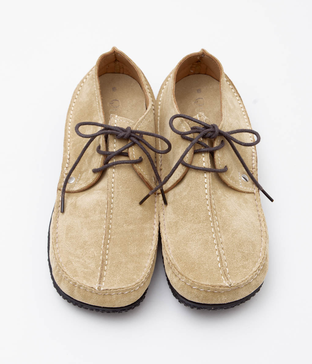 QUODDY TRAIL MOCCASIN ''MERIDIAN ESQ'' (SAND SUEDE) – THE