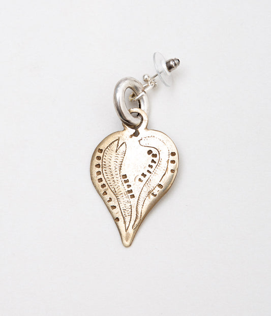 ORNAMENT&CRIME "BIG HEART EARRING"(MIXED)