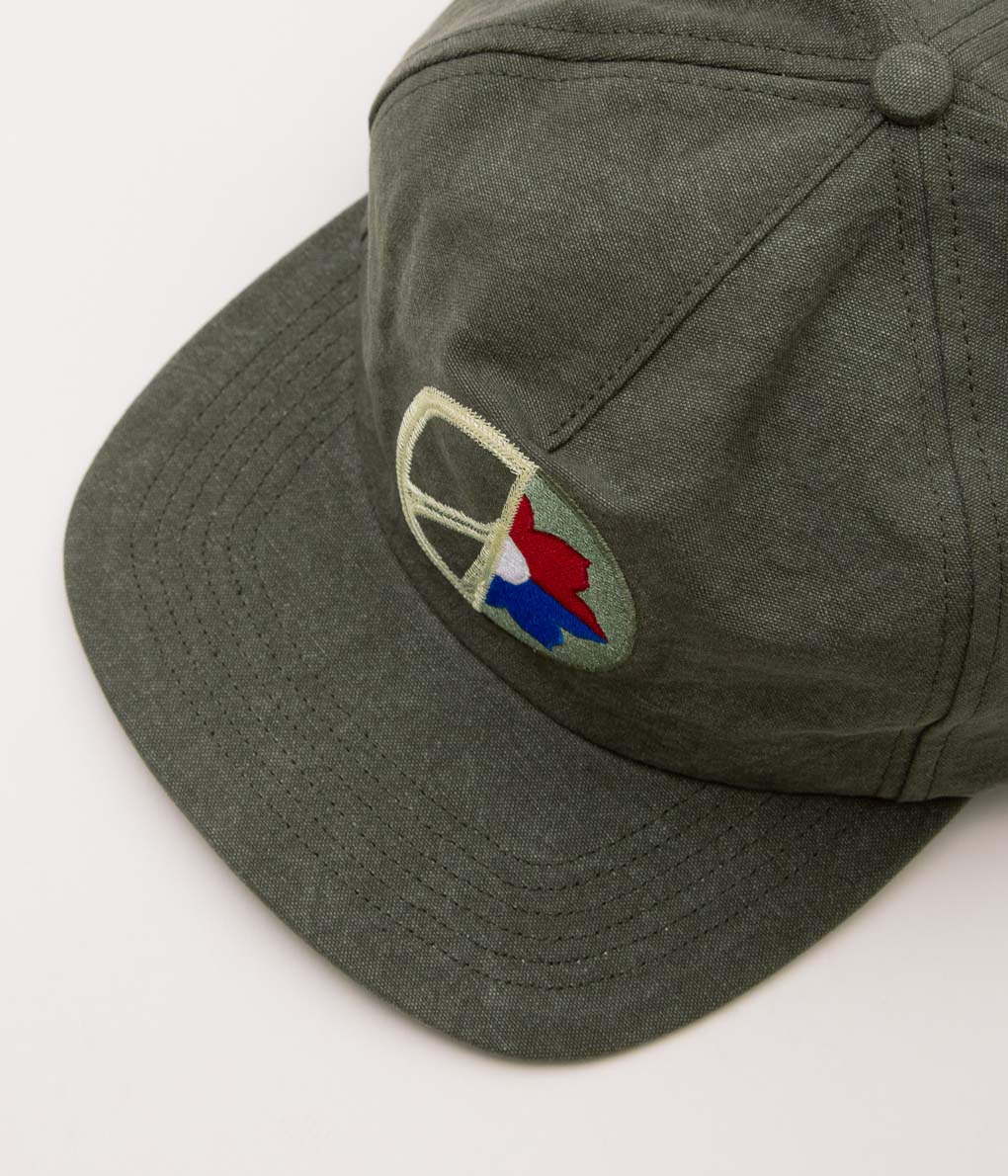 CRTFD ''HALF PEACE HAT'' (GREEN)