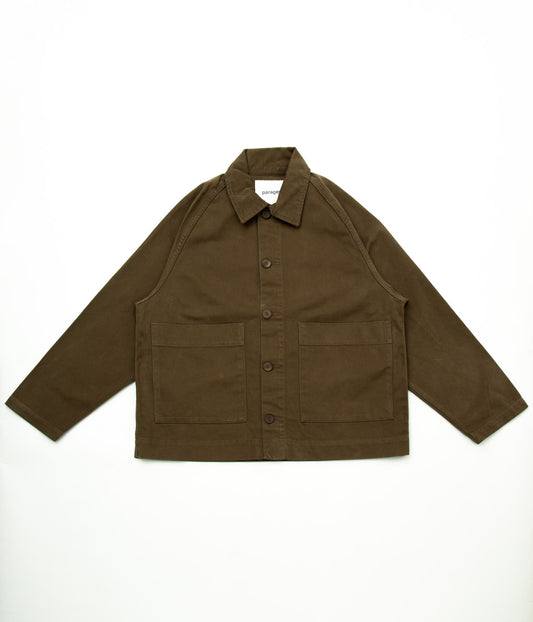 PARAGES"COACH TWILL OVERSHIRT"(BROWN)