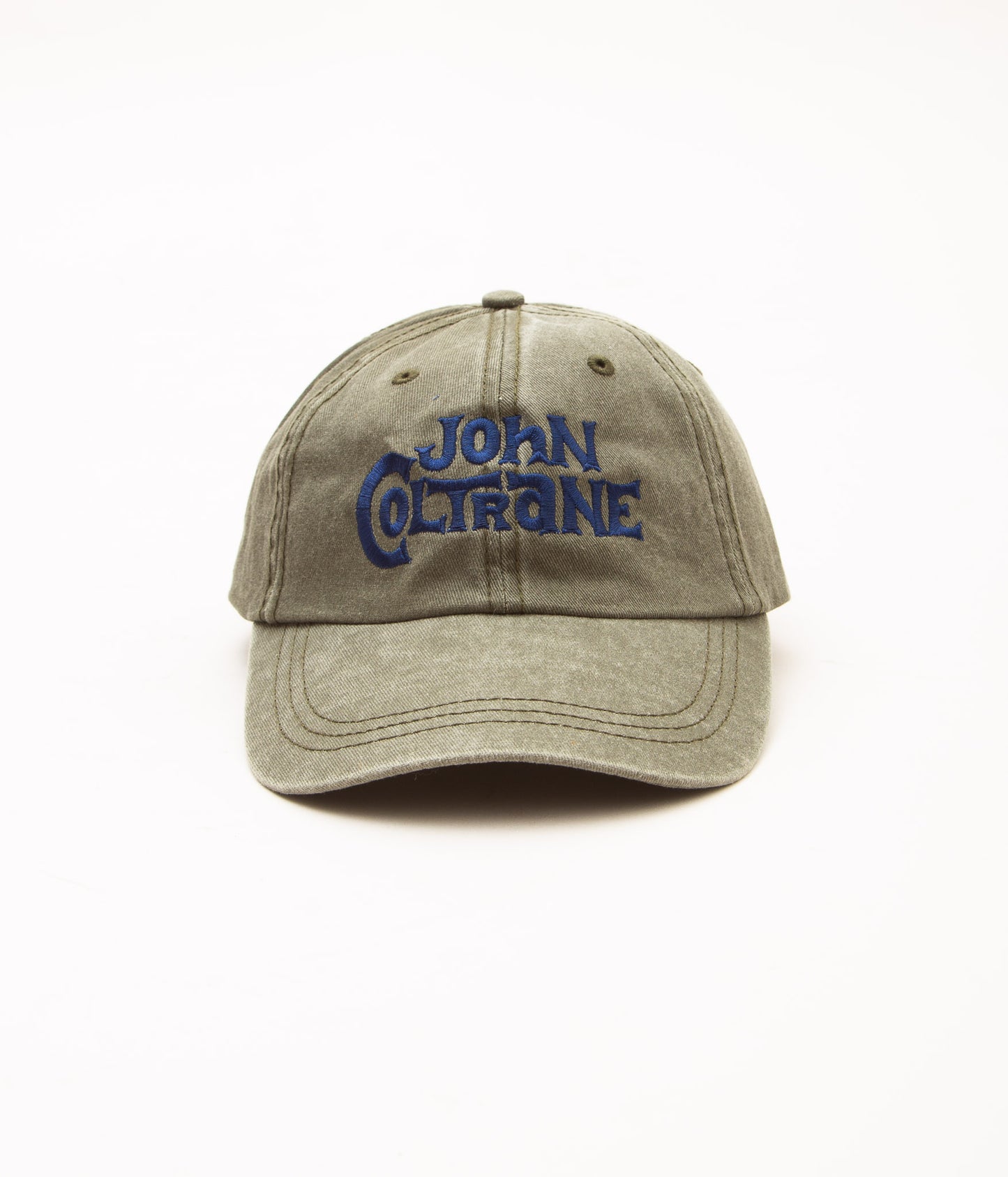 BLUESCENTRIC "JOHN COLTRANE LOGO CAP"(OLIVE)
