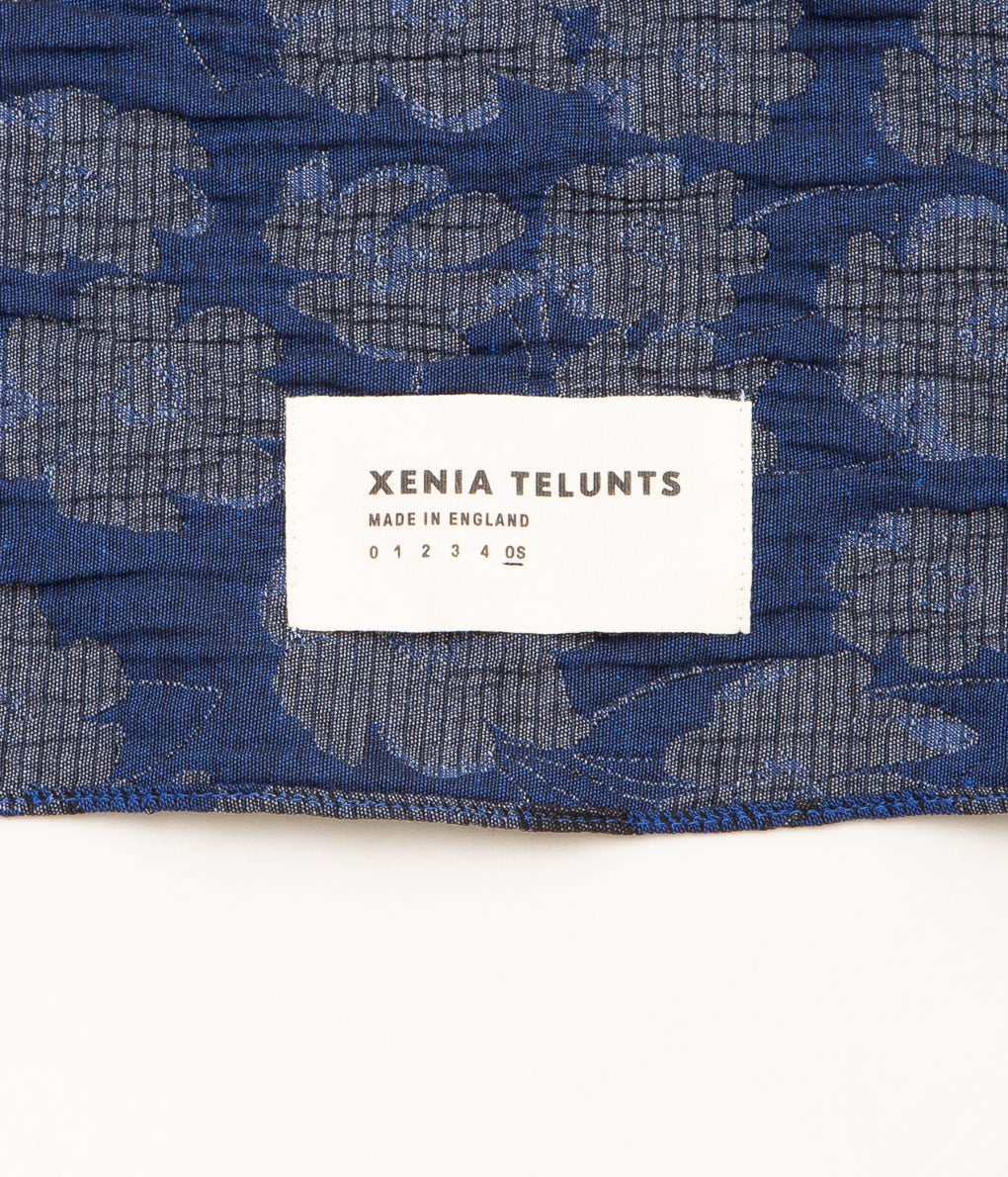 XENIA TELUNTS "SCOUT SCARF"(NAVY)