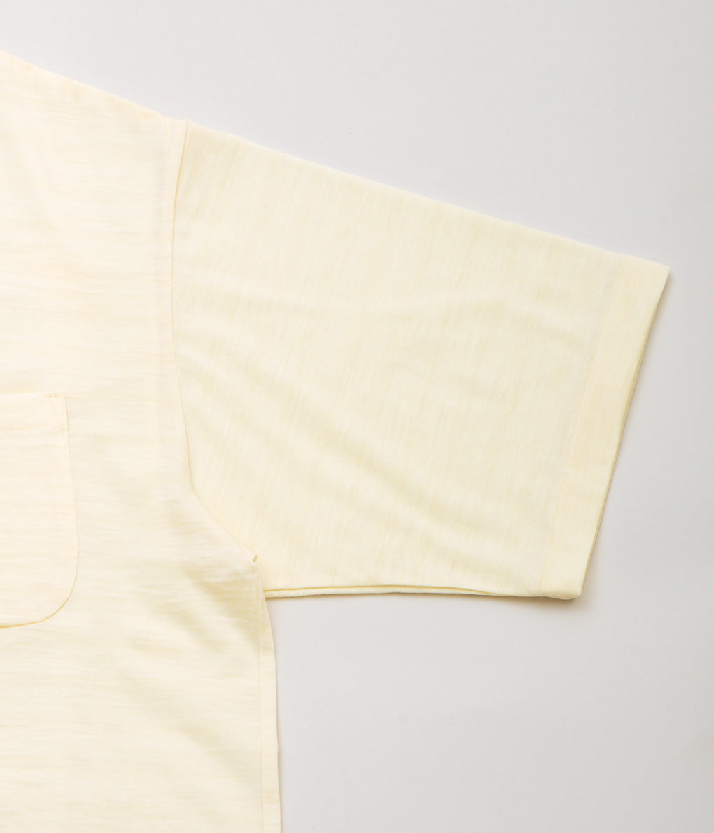 COMOLI''サマーウール 半袖Tシャツ''(ECRU)