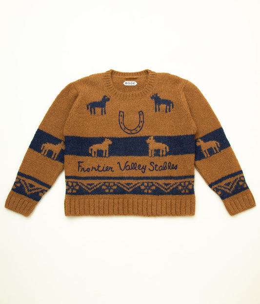 BODE "BRODIE SWEATER"(BROWN)