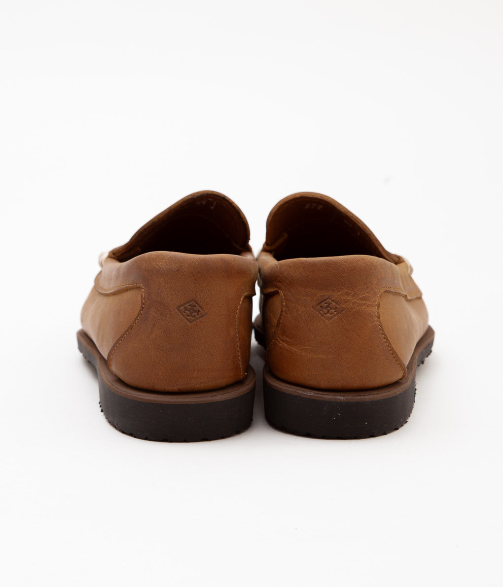 QUODDY TRAIL MOCCASIN ''ROVER PENNY LOAFER'' (CAPETOWN LEATHER)