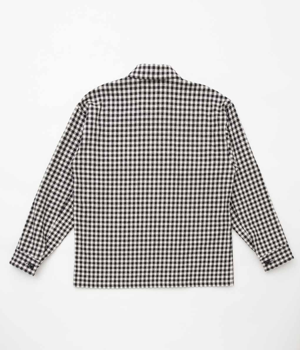 OLDMAN'S TAILOR ''UTILITIY SHIRT'' (GINGHAM CHECK)