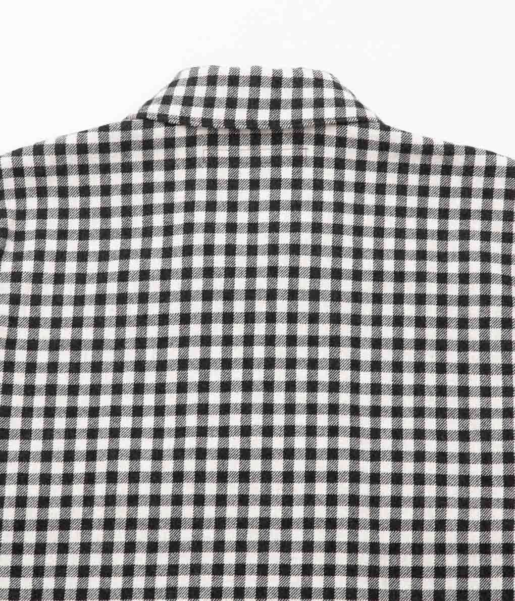 OLDMAN'S TAILOR ''UTILITIY SHIRT'' (GINGHAM CHECK)