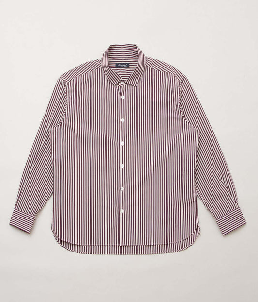 BERGFABEL ''FARMER SHIRT'' (BURGUNDY STRIPE)