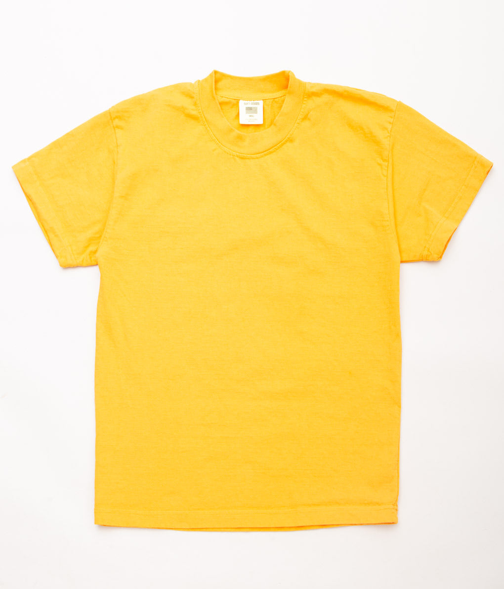 SOFT GOODS ''HEAVY WEIGHT CREWNECK TEE'' (ATHLETIC GOLD)