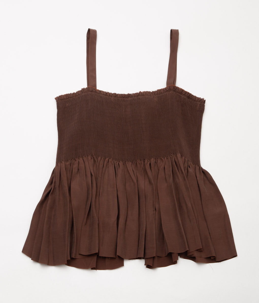 RENATA BRENHA ``GAL TOP'' (WASHED BROWN)