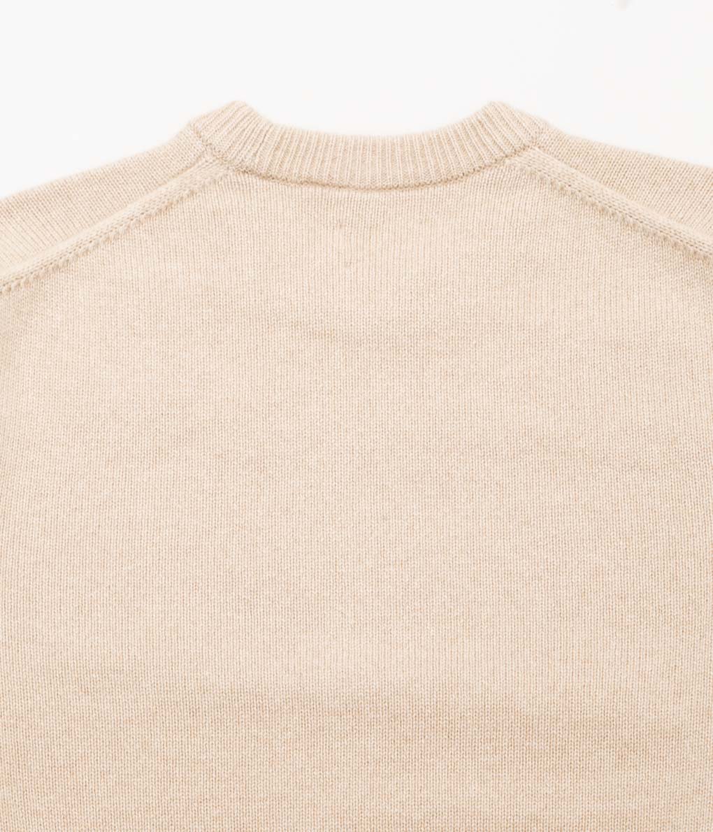 HERILL ''GOLDEN CASH PULLOVER ''(BEIGE)