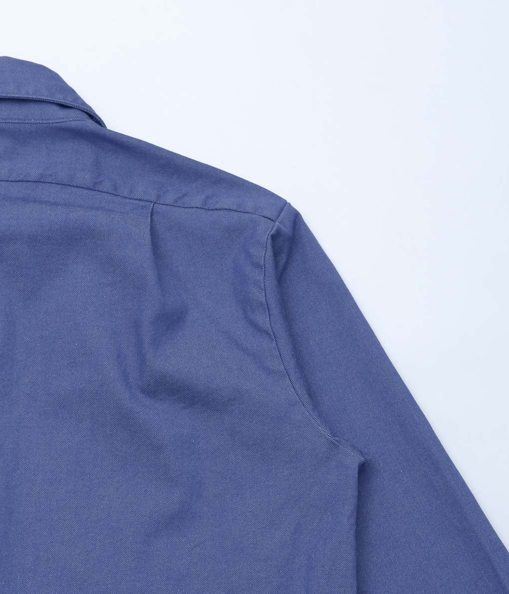 INDIVIDUALIZED SHIRTS ''HUNTER TWILL FLY JACKET'' (BLUE)