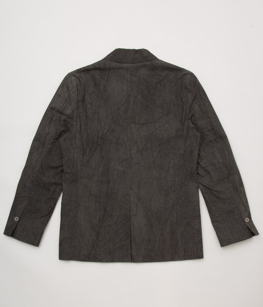 K`ANG "UNISEX OVERSIZE 2-PATCH-POCKET SHIRT"(DARK GRAY)