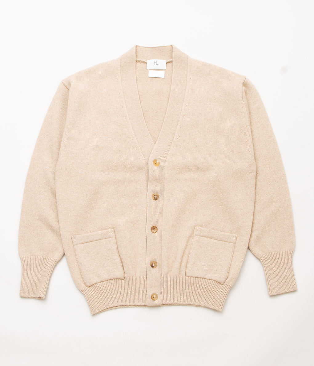 HERILL ''GOLDEN CASH CARDIGAN'' (BEIGE)