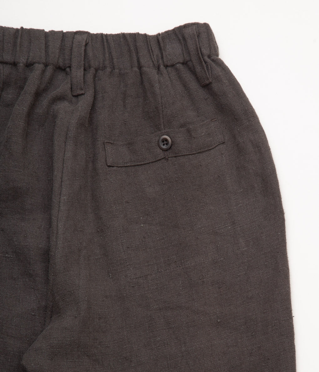 EVAN KINORI"ELASTIC PANT"(ANTHRACITE)