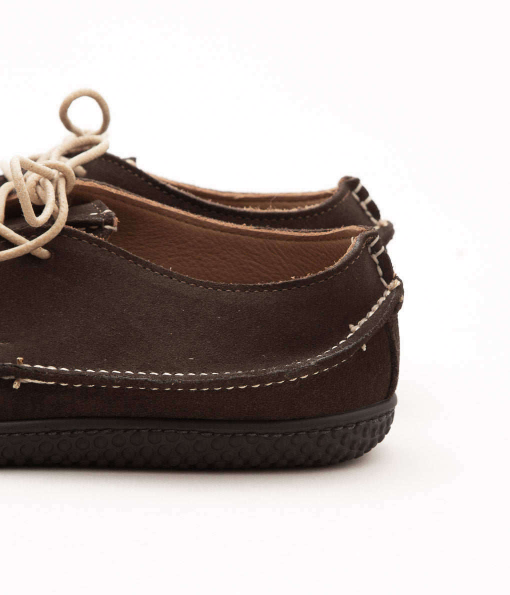 QUODDY TRAIL MOCCASIN ''MERIDIAN ESQ'' (CHOCOLATE SUEDE)