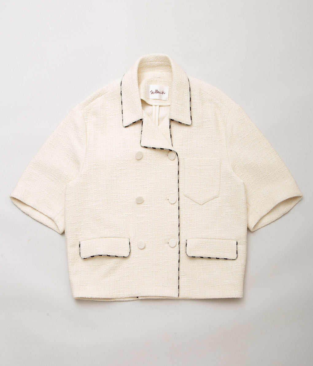 SOLLECITI''COTTON CABAN''(CREAM)