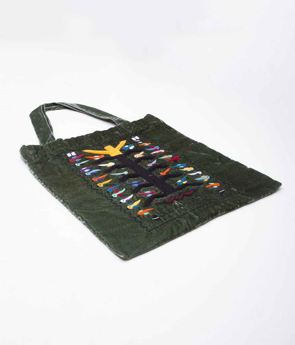 TRIBU-TO ''TOTE BAG TREE OF LIFE'' (THUNDER)