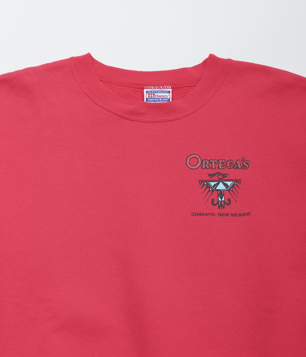 USED＆VINTAGE''90'S ORTEGA'S SWEAT''(RED)