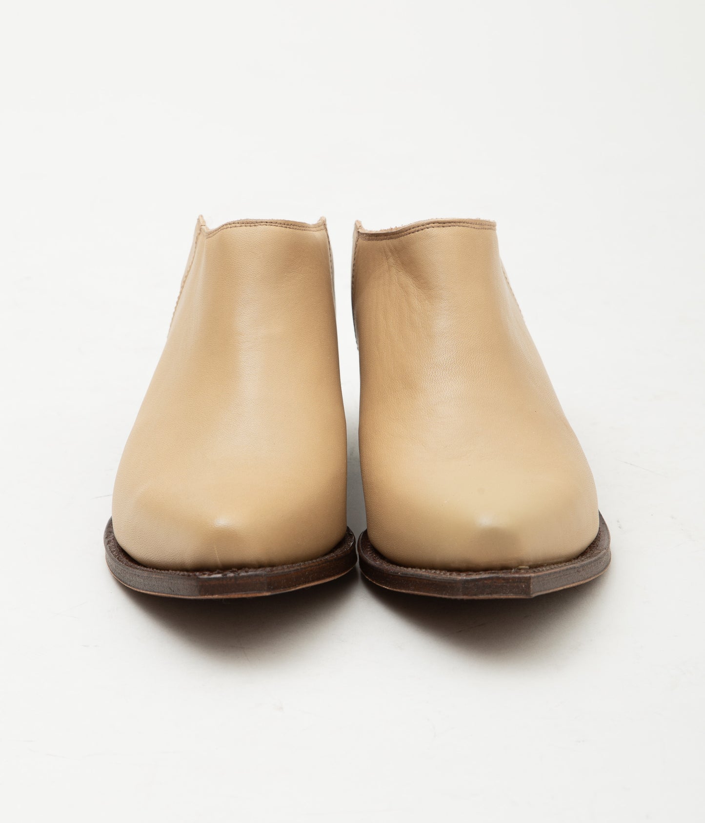 GABRIELA COLL GARMENTS "NO.130 SENDRA CROPPED BOOTS"(TAN)