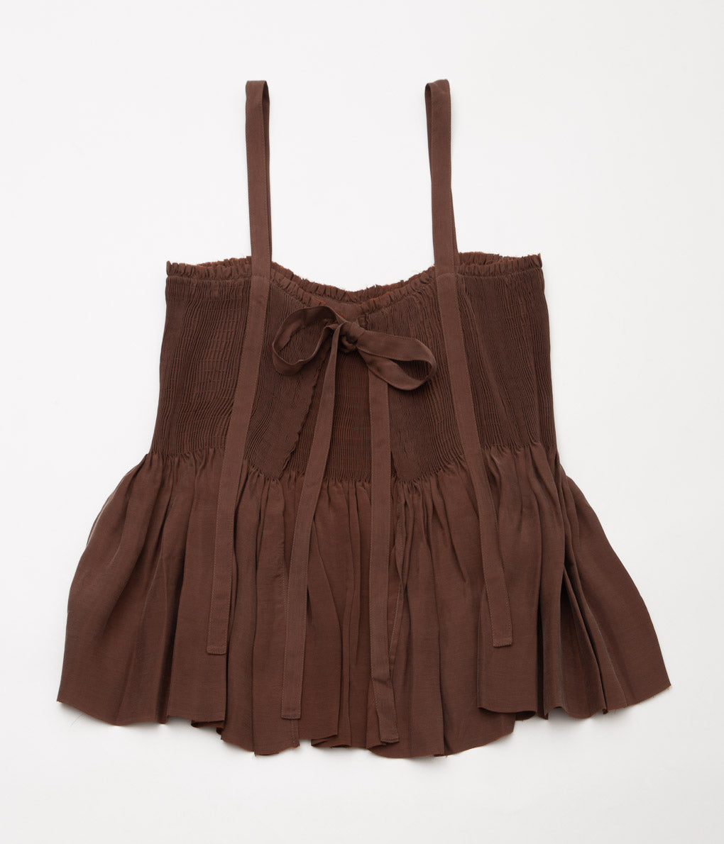 RENATA BRENHA ``GAL TOP'' (WASHED BROWN)