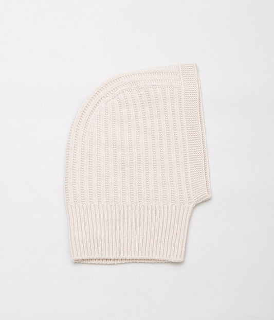 JOHNSTONS OF ELGIN"CASHMERE TEXTURED RIB SNOOD HOOD"(SA0079/CHAMPAGNE)