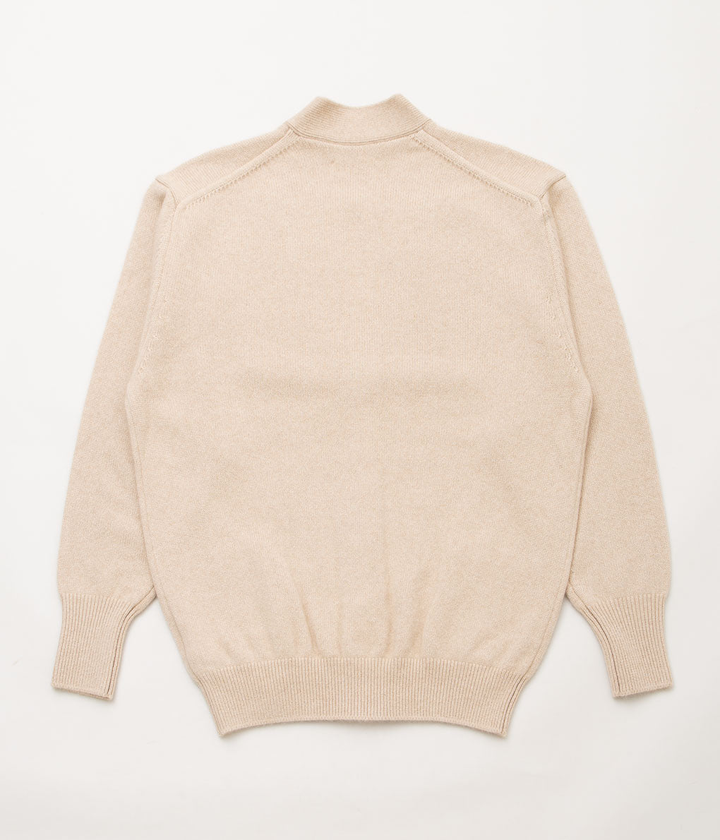 HERILL ''GOLDEN CASH CARDIGAN'' (BEIGE)