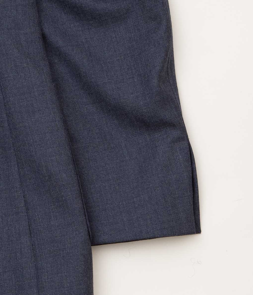 INDIVIDUALIZED CLOTHING "HOPSACK BLAZER" (NAVY GRAY)