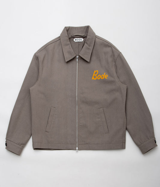 BODE ''LOW LYING SUMMER CLUB JACKET'' (GREY)