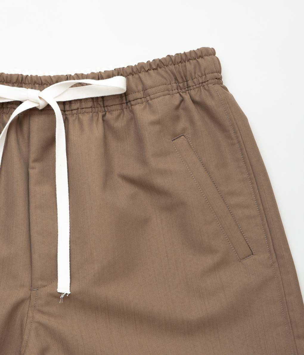 ANSNAM "DRY SHORT PANTS / WOOL''(BEIGE)