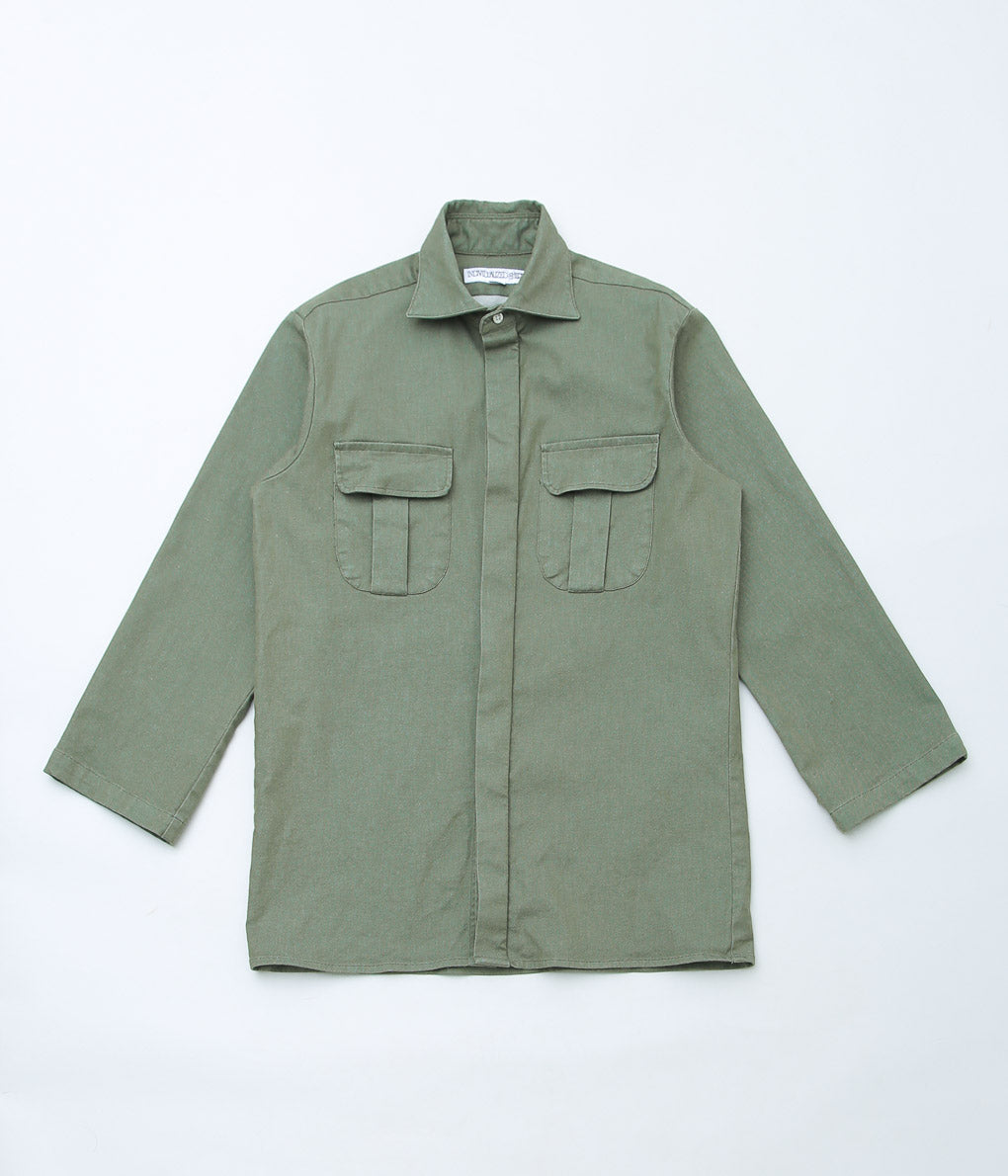 INDIVIDUALIZED SHIRTS ''HUNTER TWILL FLY JACKET'' (GREEN)