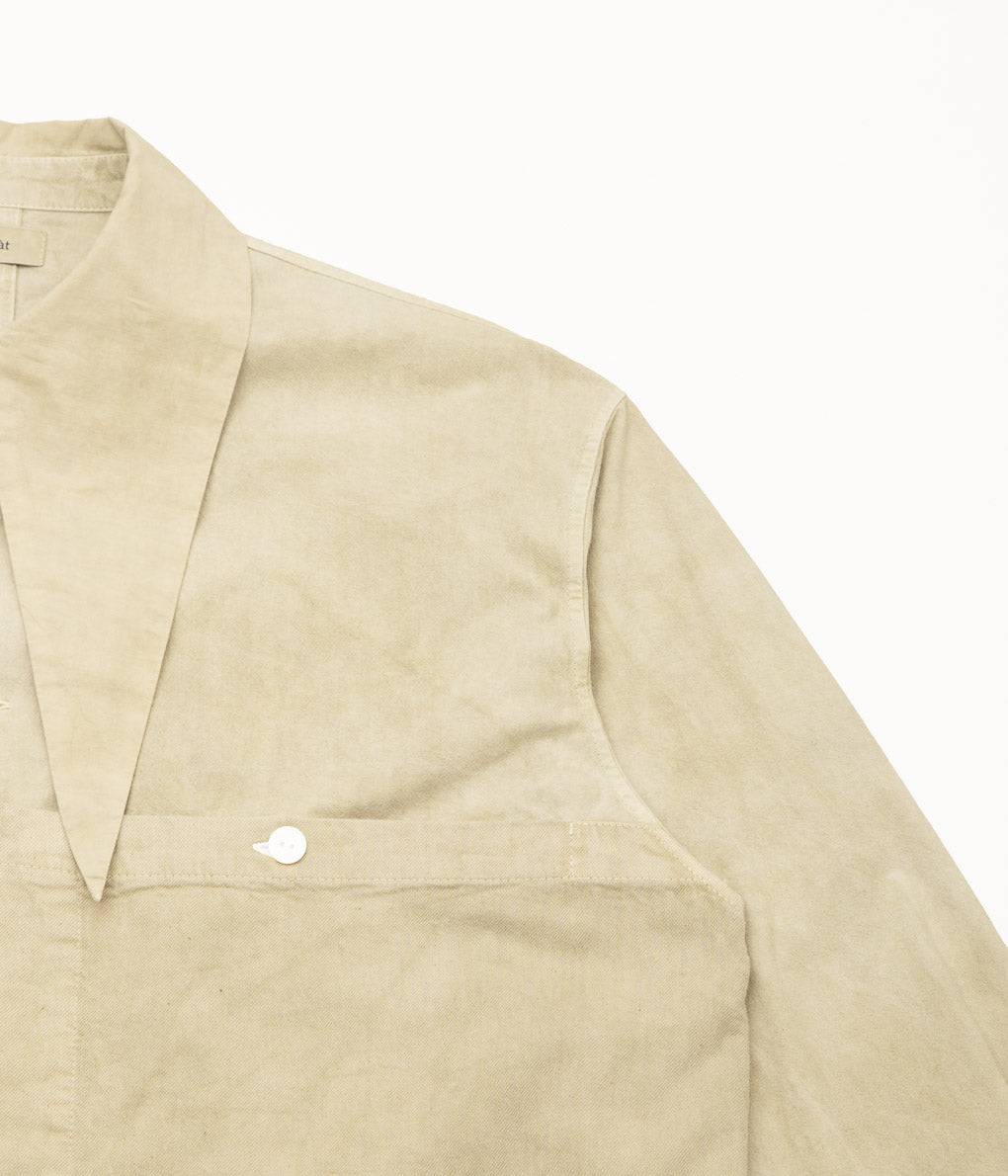 NOMAT ''TIE LONG SHIRTS'' (BEIGE)