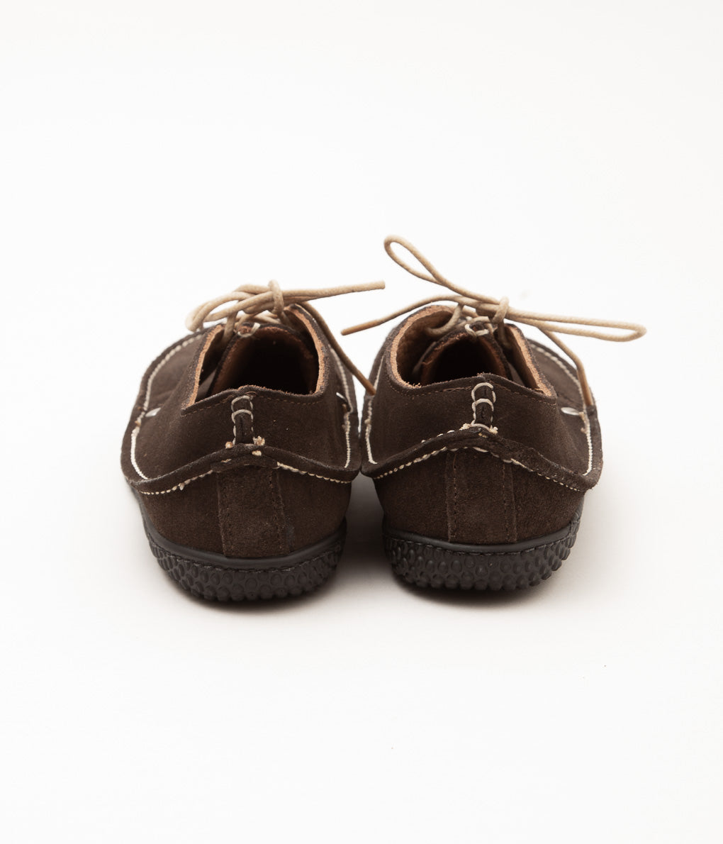 QUODDY TRAIL MOCCASIN ''MERIDIAN ESQ'' (CHOCOLATE SUEDE) – THE