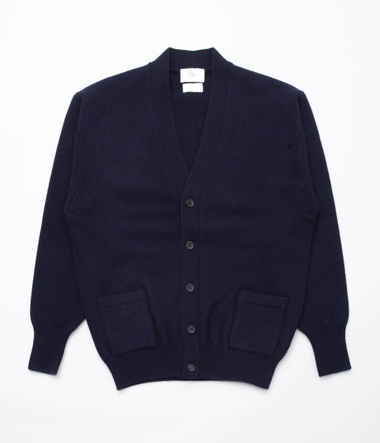 HERILL ''GOLDEN CASH CARDIGAN'' (NAVY)