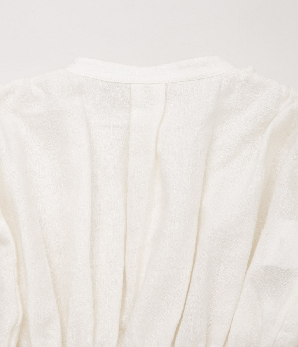 RENATA BRENHA ''ENTRE RIOS SHIRT'' (OFF-WHITE WOOL BLEND)