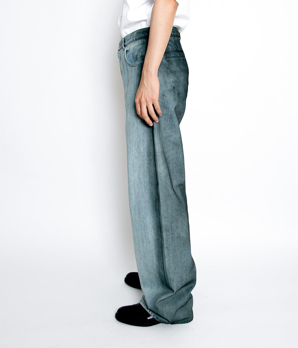 seya25SS TOFU BROTHERS JEAN6oz DENIMサイズ3 TOFU BROTHER JEANS / 13 OZ POWDERED DENIM – seya-voyage