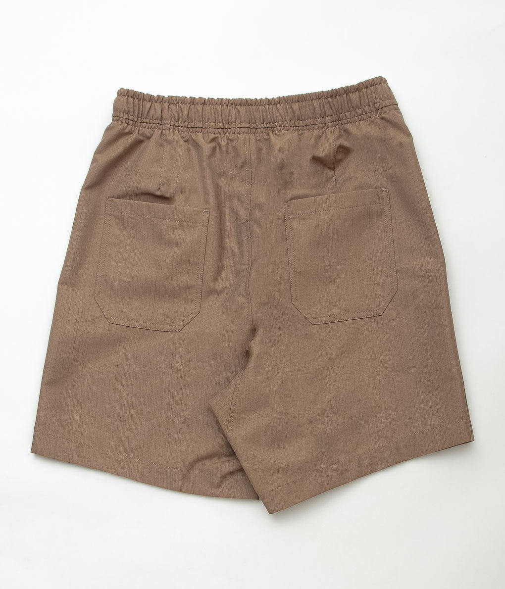 ANSNAM "DRY SHORT PANTS / WOOL''(BEIGE)