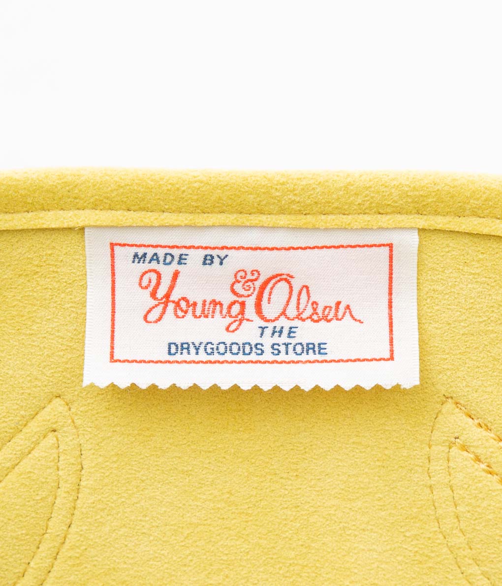 YOUNG&OLSEN THE DRYGOODS STORE ''ULTRASUEDE_ TOTE M'' (CITRON YELLOW)