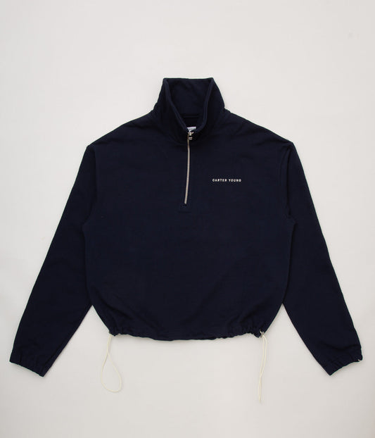 CARTER YOUNG ''CAMERON QUARTER ZIP'' (NAVY)