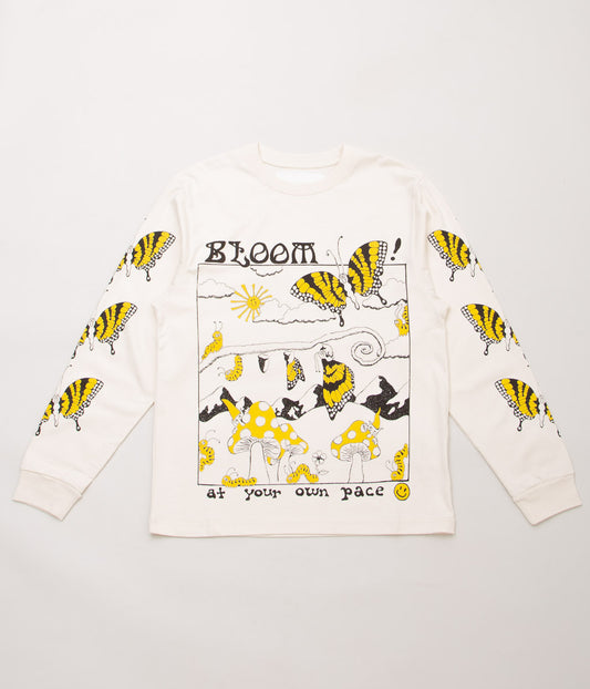 STORY MFG''GRATEFUL TEE LS "BLOOM"''(BLOOM)