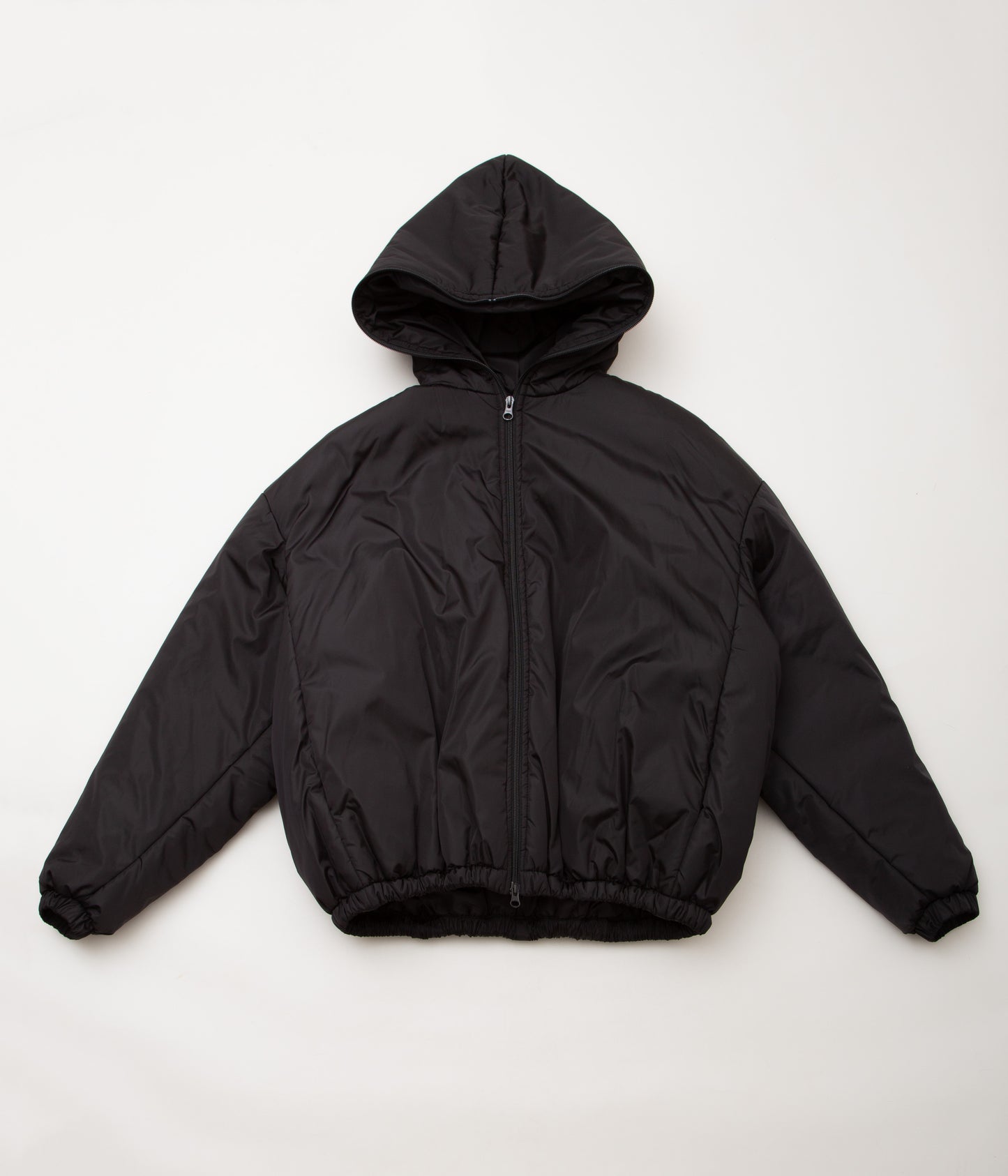 GABRIELA COLL GARMENTS ''NO.229 LIMONTA PUFFER HOODED JACKET'' (BLACK)