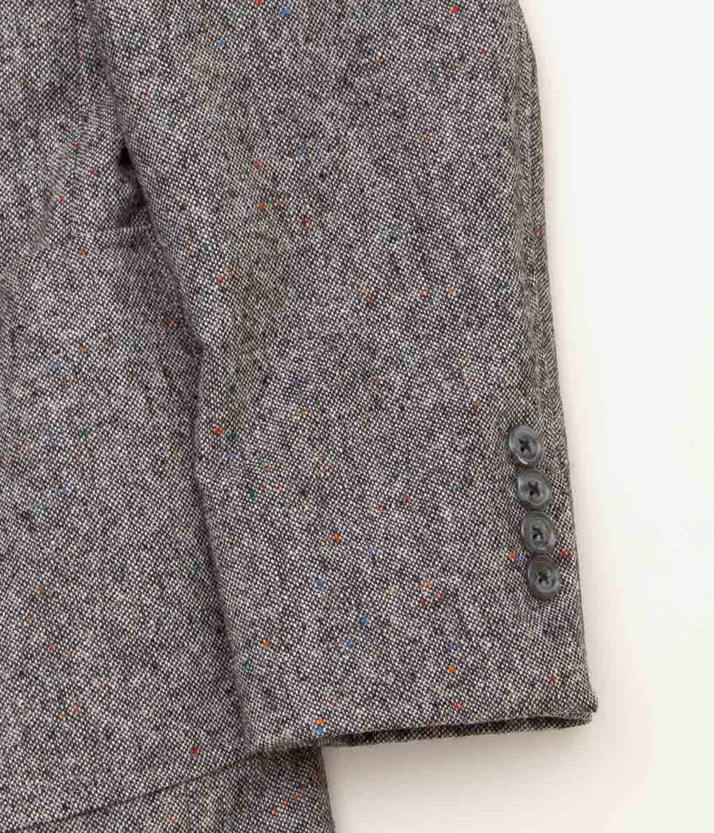 INDIVIDUALIZED CLOTHING "DONEGAL TWEED SPORTCOAT" (GRAY)