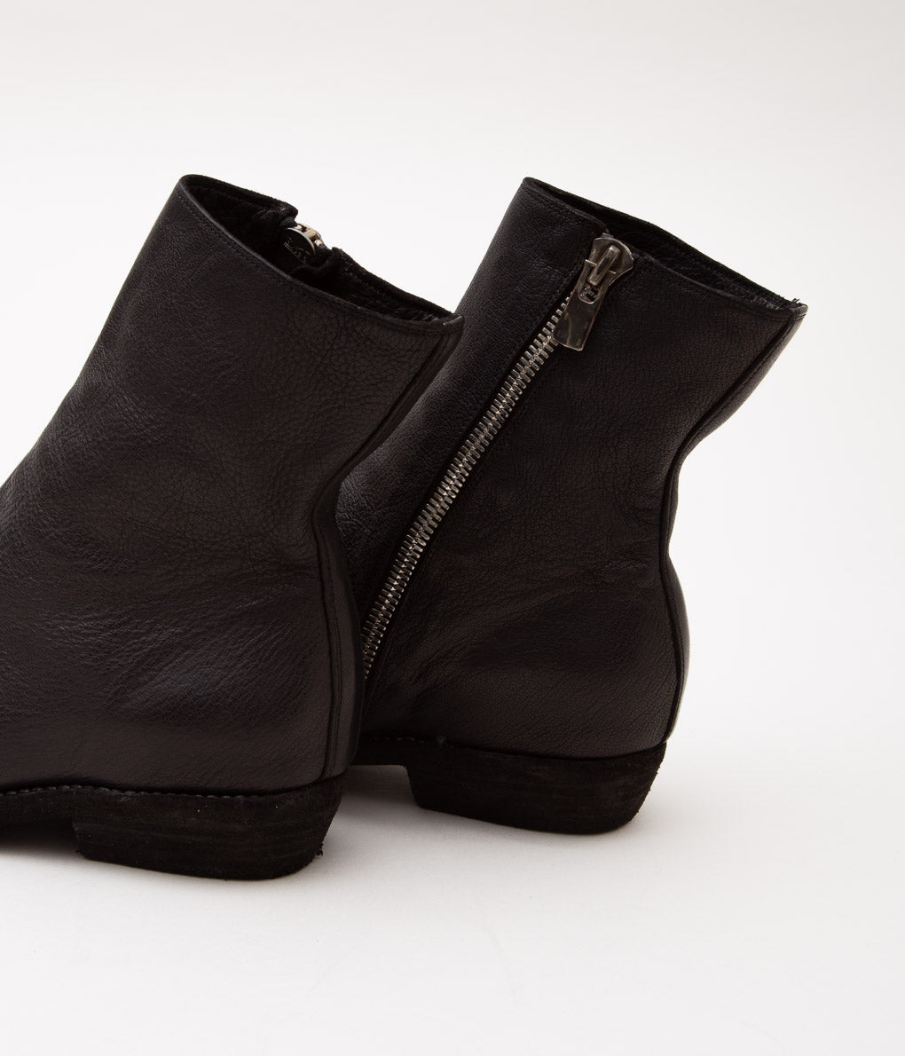 GUIDI ''【VG07】TEXAN BOOT GOAT FULL GRAIN'' (BLKT)