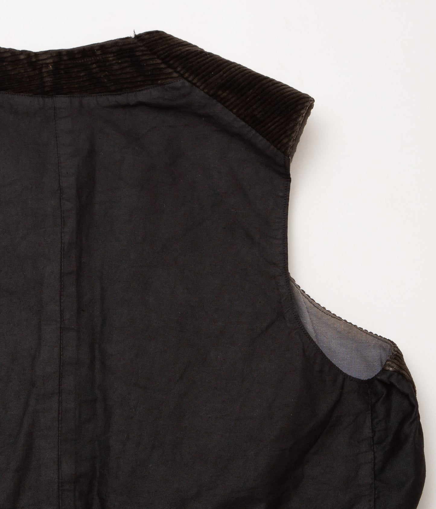 VINTAGE "1930’s CORDUROY HUNTING VEST"(BLACK)