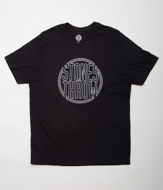 STONES THROW RECORDS ''OUTLINE LOGO TEE'' (BLACK)