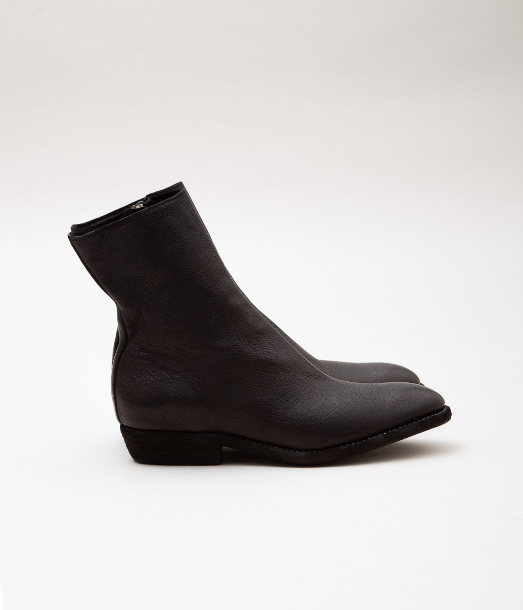 GUIDI ''【VG07】TEXAN BOOT GOAT FULL GRAIN'' (BLKT)