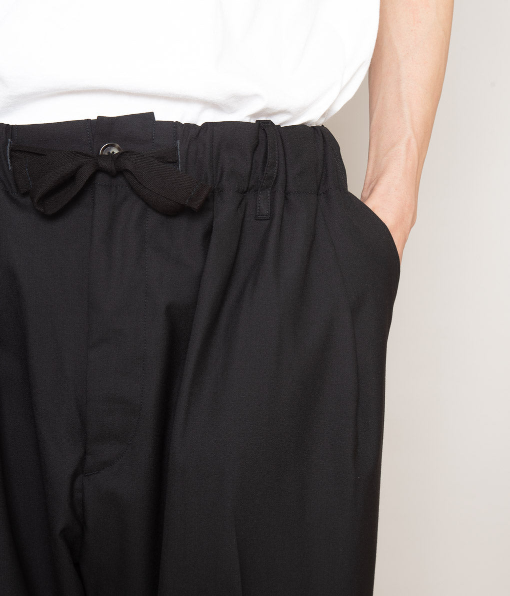 SILLAGE "BAGGY TROUSERS"(BLACK)