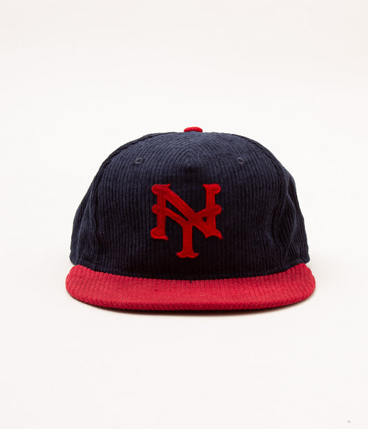 SANDLOT "NEW YORK CUBANS 1947(8WALE CORDUROY)"(NAVY/RED)