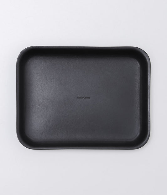 HENDER SCHEME ''LEATHER TRAY M'' (BLACK)